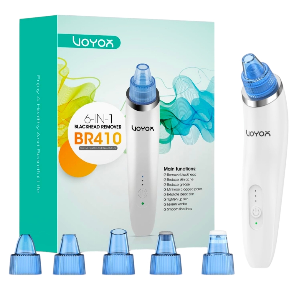 VOYOR blackhead remover-pore vacuum cleanser BR410, New In Box!